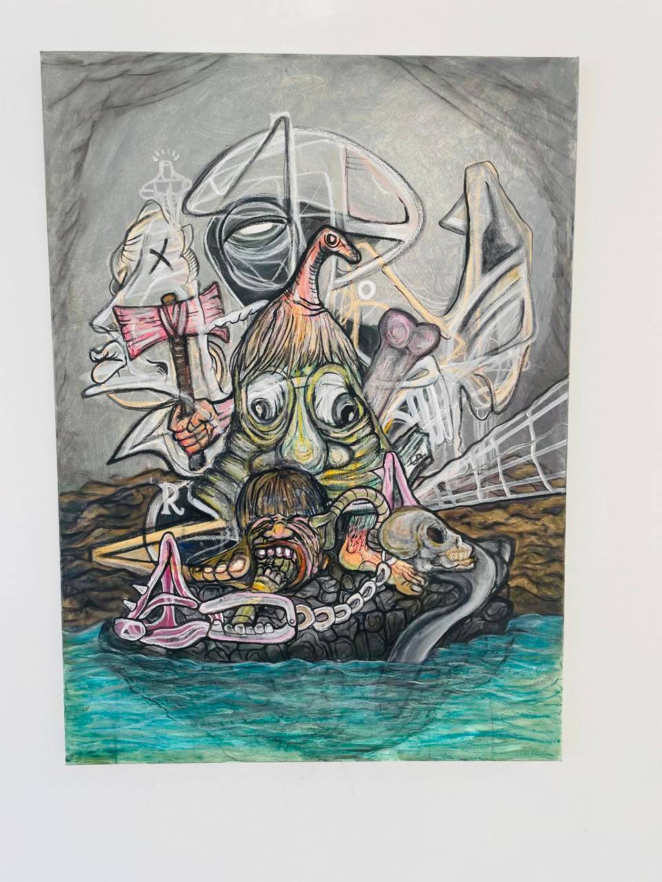 Artwork by Filipino contemporary artist Arvin Nogueras.